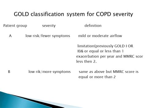 Copd Is A Slowly Progressive Inflammatory Disease Of The Airways And