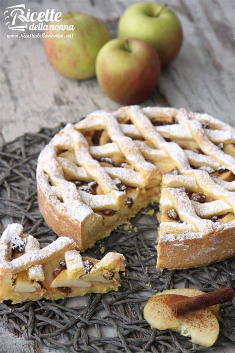 Ricetta Crostata Di Mele Ricette Della Nonna