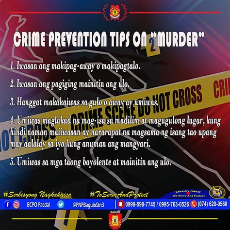 Crime Prevention Tips regarding... - BCPO - Police Station 3