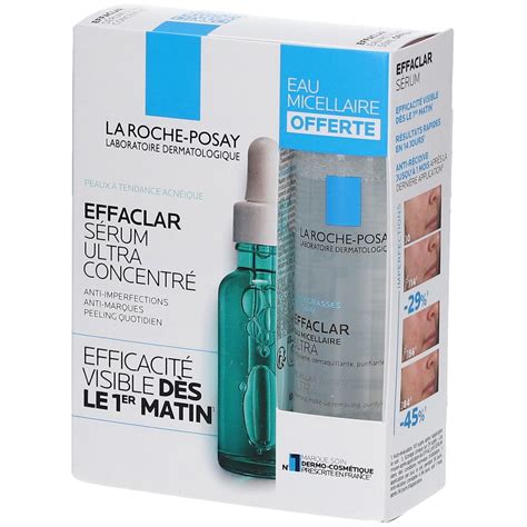 La Roche Posay Effaclar Coffret S Rum Ultra Concentr Ml Eau