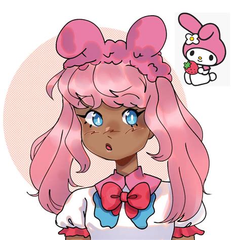 Human My Melody By Gre3nvoid On Deviantart