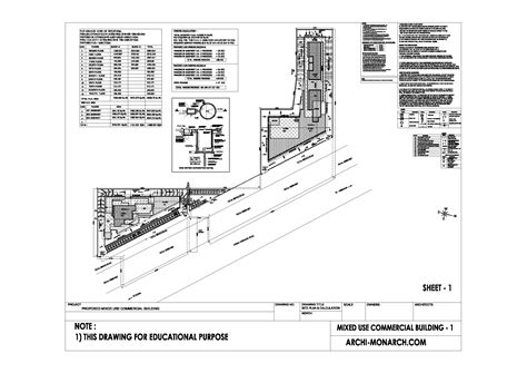 Mixed Use Commercial Building Submission One Archi Monarch