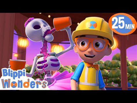 Blippi's Super Spooky Halloween Marathon! | Blippi Wonders Educational ...