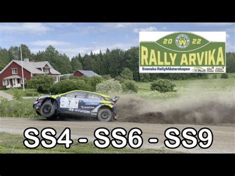 Rally Arvika 2022 SS4 SS6 SS9 Ladd Misstag Alla Bilar YouTube