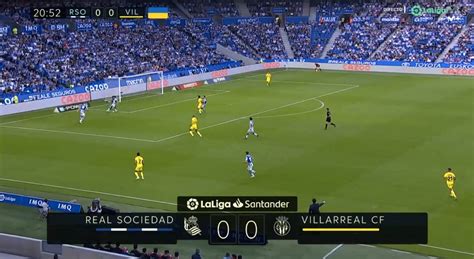 Laliga Santander Real Sociedad Villarreal En Directo Primera