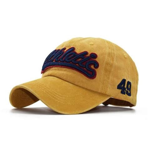 Casquette De Baseball Avec Lettres Brod Es Pour Femmes Et Hommes