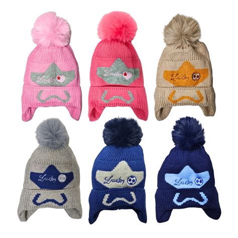 Touca Gorro Infantil Menino Menina Pompom Amarrar Forrada Por Dentro