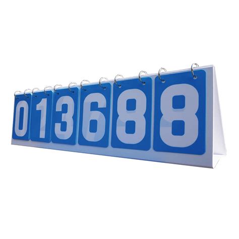 Tabletop Flip Scoreboard Scoring Board Digital Score Keeper Practical