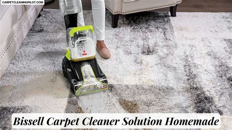 Bissell Carpet Cleaner Solution Homemade | Cost & Methods!