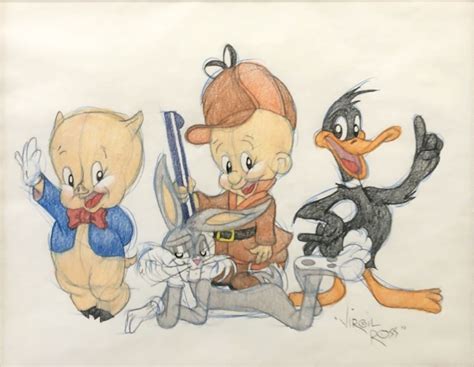 Bugs Bunny Daffy Duck Elmer Fudd Porky Pig Looney Tunes Tom And Jerry