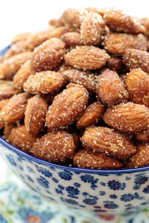 Sweet And Spicy Roasted Almonds Recipe With Images Sweet And Spicy Raw Almonds Recipes