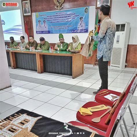 Dinas Perdagangan Pemkot Banjarmasin Kunjungin Disdag Yogyakarta