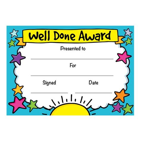 Good Behaviour Certificates Free Printable In 2024 Classroom Awards