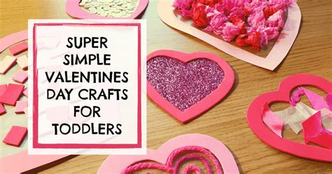 Cute Contact Paper Valentine's Day Crafts for Toddlers - Mum's Creative Cupboard