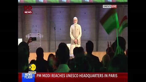 Pm Modi Addresses Indian Diaspora In France World News