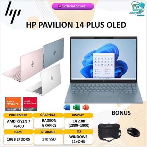 Promo Hp Pavilion Plus Oled Ryzen U Gb Tb Ssd Windows