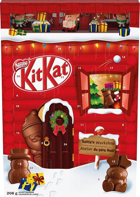 Kit Kat NestlÉ Christmas Holiday Chocolate Advent Calendar 2023