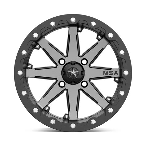 Msa Offroad Wheels M Lok Beadlock X Charcoal Tint Best