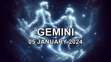 2024 01 05 ♊︎ Gemini Horoscope Today Daily Astrology Podcast