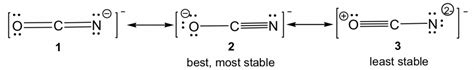 Cyanate Ion Lewis Structure