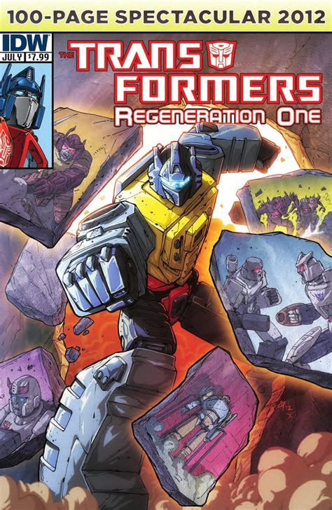 Transformers Regeneration One 100-Page Spectacular 2012 - Transformers ...