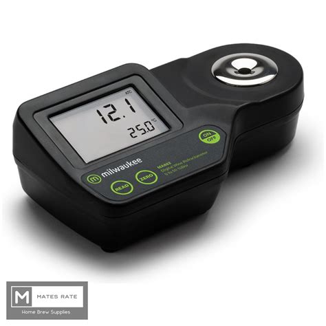 Milwaukee Ma Digital Brix Refractometer Mates Rate Home Brew Supplies