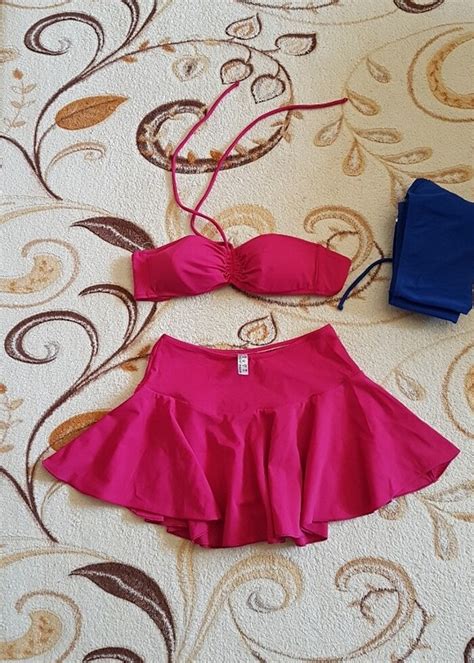 Pembe Etekli Bikini Takimi Penti Bikini 20 İndirimli Gardrops