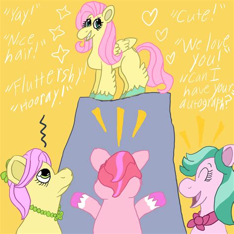 268210 Safe Artist Mintwhistle Dahlia Mlp G5 Fluttershy Mlp Posey Mlp G5 Windy