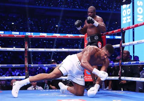 Anthony Joshua Offers Brutal Assessment Of Daniel Dubois Seconds Before