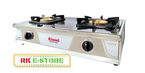 Rinnai Double Burner Mega RT 711SS Gas Cooker Gas Stove RT711SS 4