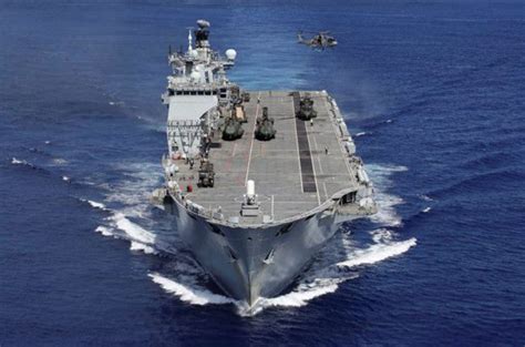 Brazil says it has bagged Royal Navy flagship HMS Ocean for £84m • The ...