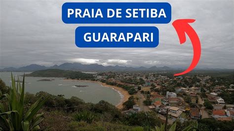 Praia De Setiba Em Guarapari Cruzeiro E Trilha Youtube