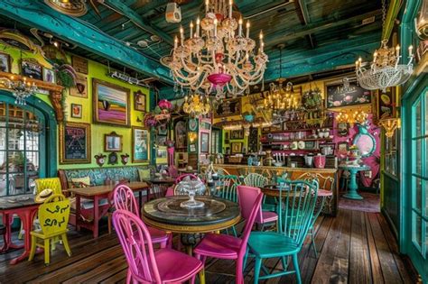 Premium Photo Whimsical Whispers Cafe Bliss