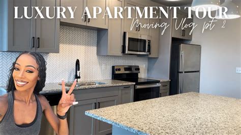 APARTMENT TOUR LUXURY MODERN NEUTRAL AESTHETICS MOVING VLOG PT