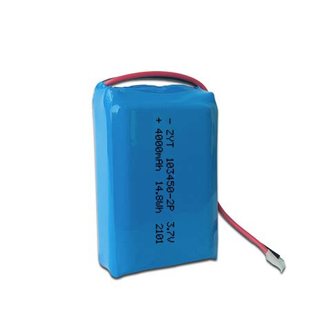 High Quality 103450 3 7V 4000mAh Customized Li Ion Battery Design