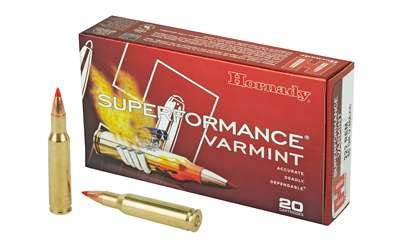 Hornady Superformance Varmint 222 Remington 50 Grain V Max 20