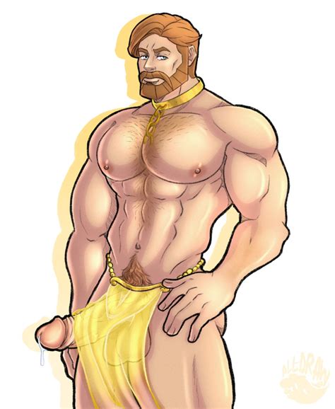 Rule 34 1boy 1male Abs All Draw Auburn Hair Balls Ballsack Bara Barely Clothed Beard Beefy