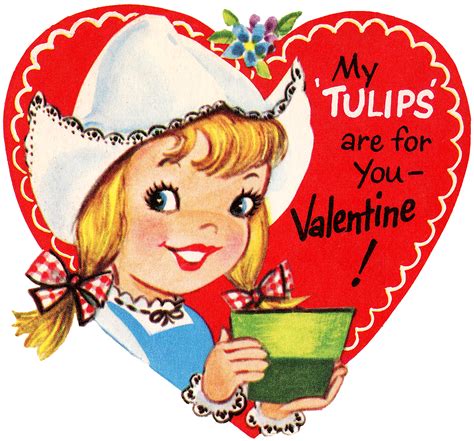 Retro Valentine Cards The Graphics Fairy