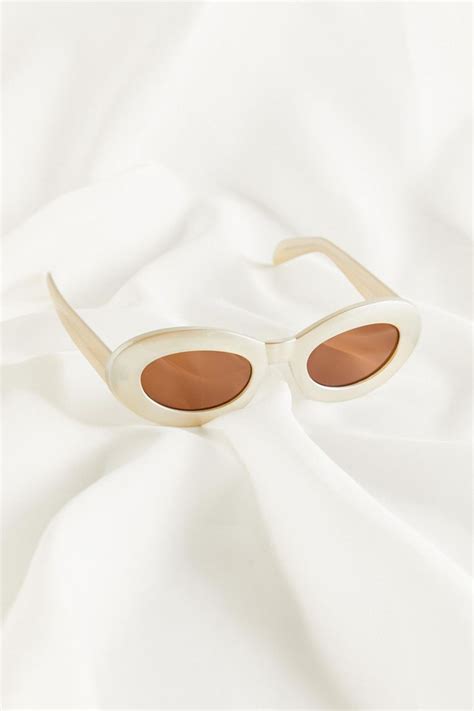 Vintage Marigold Oval Sunglasses Urban Outfitters México