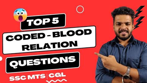 Coded Blood Relation Important Questions Ssc Mts And Cgl Veranda