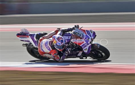 Jorge Martin Juara Sprint Race MotoGP Mandalika 2023 ANTARA Foto