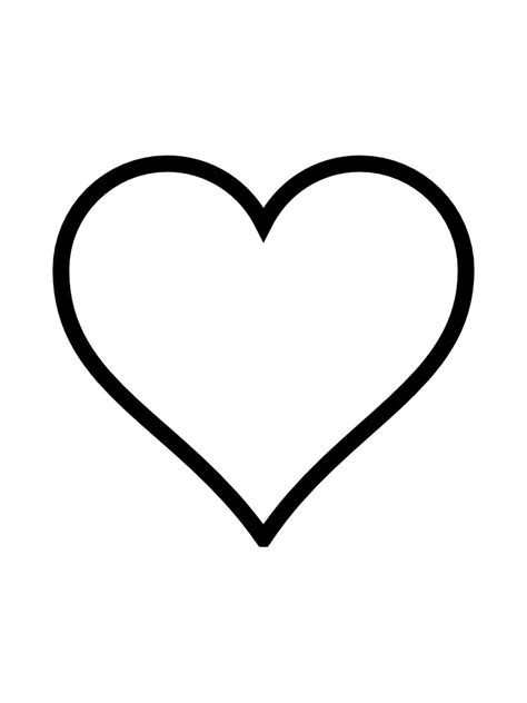 Printable Heart Stencil Clipart Best Porn Sex Picture