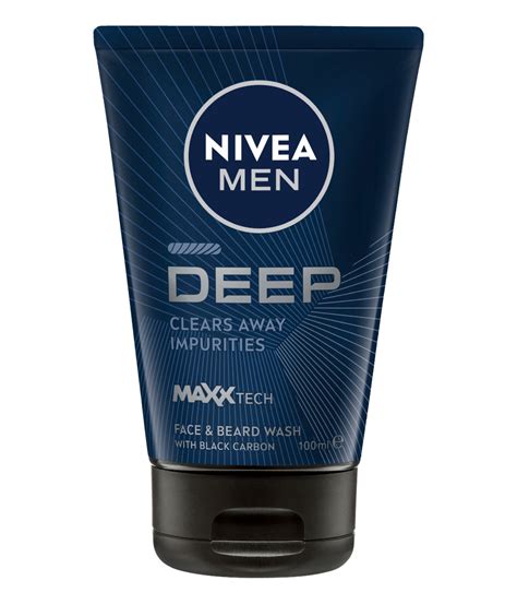 100ml Deep Face Beard Wash NIVEA MEN