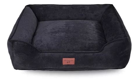 Cama Pet Cachorro E Gato Tamanho G Grande De Suede Novidade Cor Preto