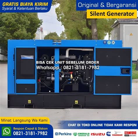 Jual Harga Genset 450 Kva Perkins Cummins Isuzu Emerald Pusat Genset