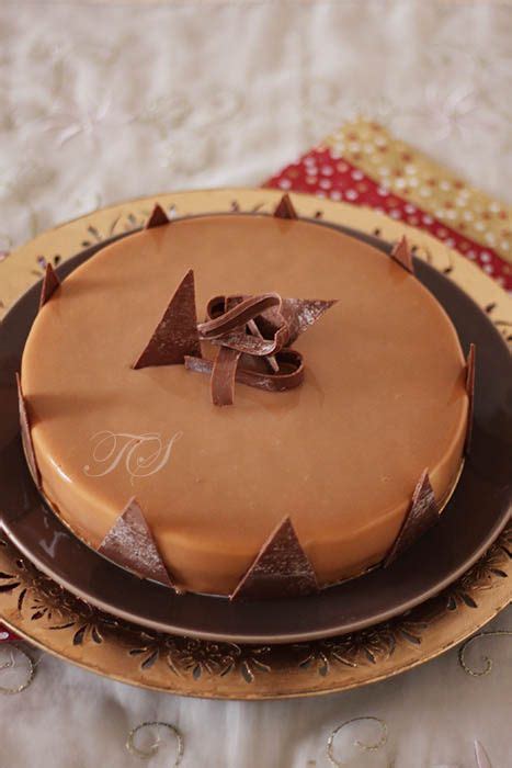 Je vous propose à nouveau un entremets ça tombe bien cest la période