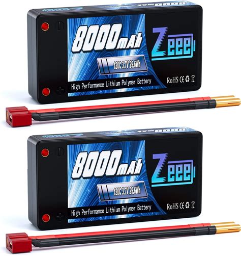 Zeee S Lipo Batterie V C Mah Coque Rigide De Batterie Courte