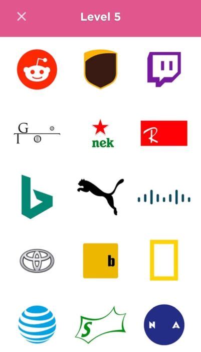 Logos Quiz Answers Level 3 Only