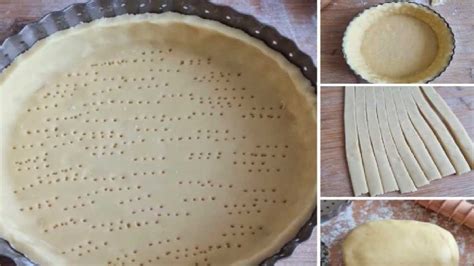 Tarte à la confiture avec une pâte brisée très douce et friable