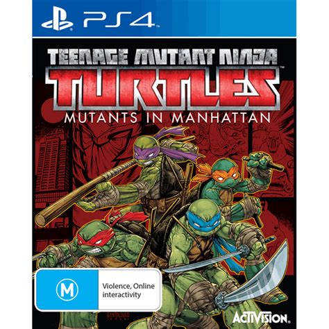 TMNT: Mutants in Manhattan (preowned) - PlayStation 4 - EB Games Australia